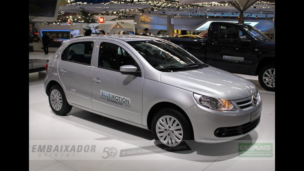 Salão do Automóvel: Volkswagen apresenta Fox e Gol Bluemotion
