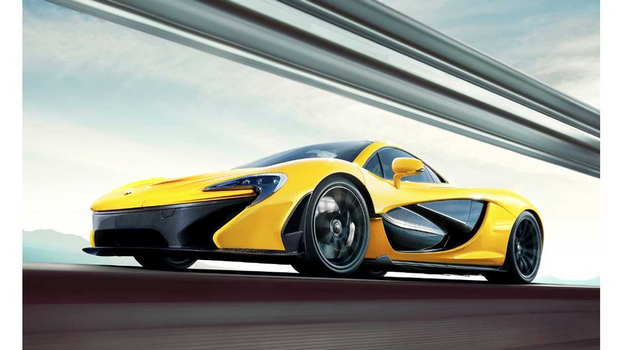 McLaren P1 Side Shot