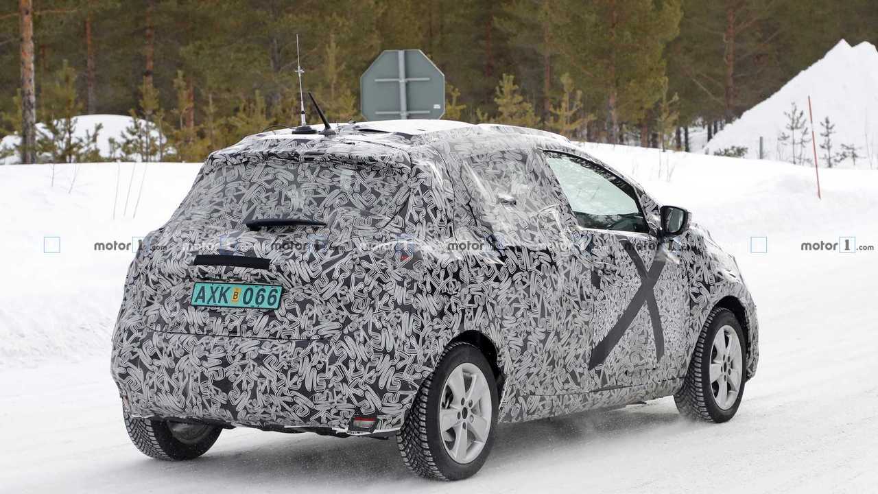 Foto spia Renault Zoe 2020