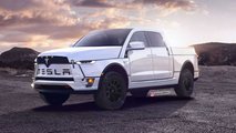 Tesla Pickup Render