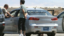 High-Performance Mitsubishi Lancer Spied