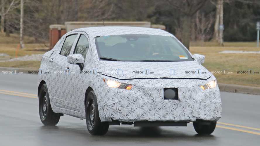 Next-Generation Nissan Versa Sedan Spied For The First Time