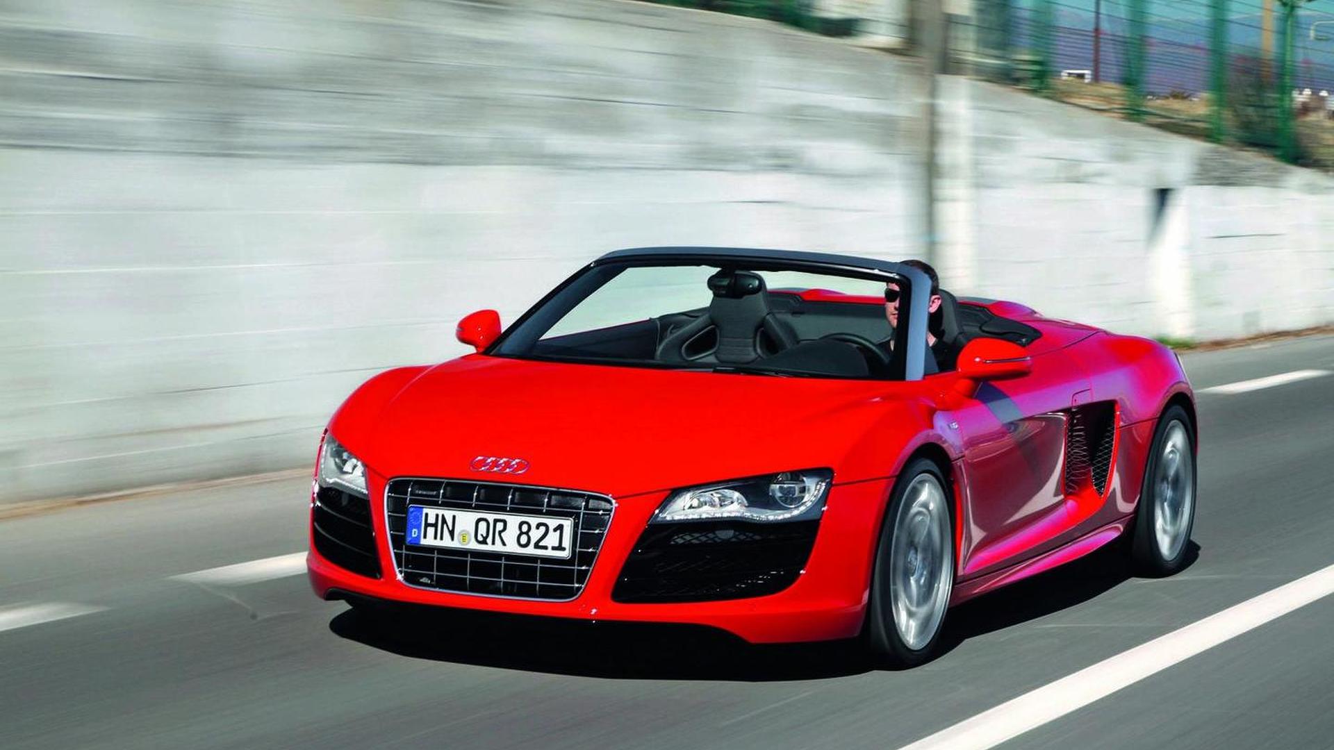 Audi A8 and R8 4.2 Spyder priced for US
