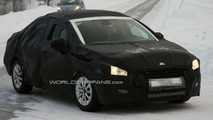2011 Peugeot 508 winter test spy photos - 21.01.2010