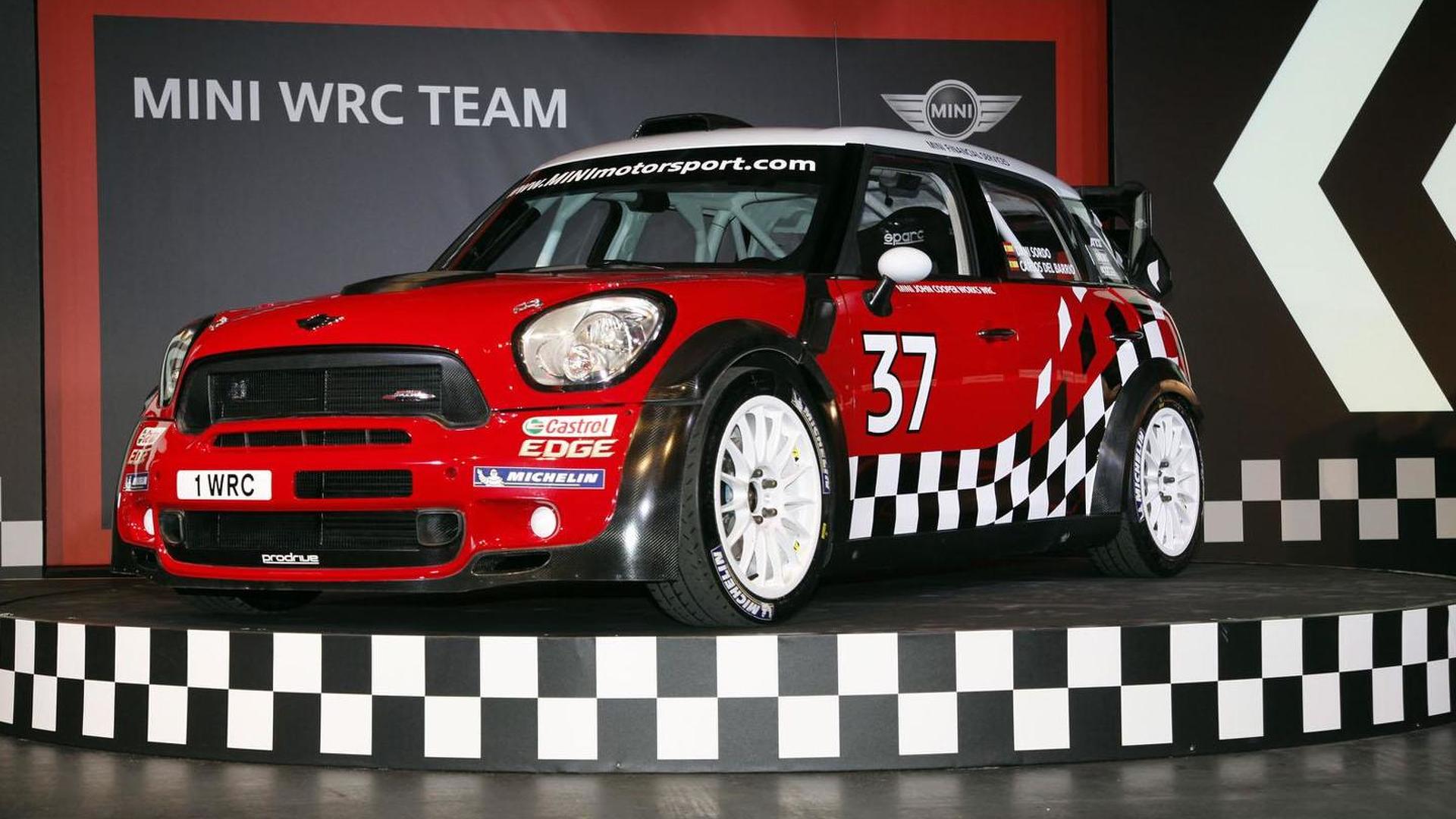 MINI officially launches WRC team