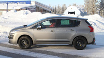2011 Puegeot 3008 HYbrid4 cold testing 10.02.2011