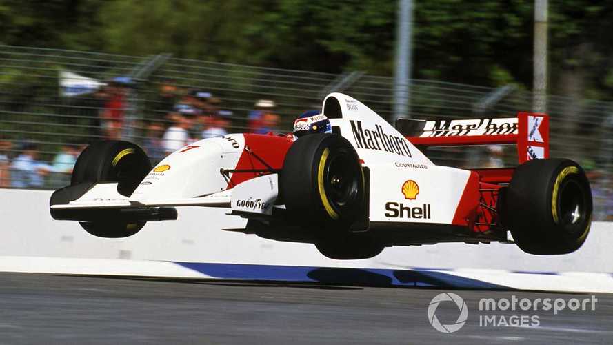 Freeze frame: Mika Hakkinen’s ‘flying Finn’ moment for McLaren