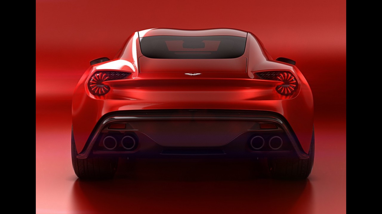 Aston Martin Vanquish Zagato é revelado com estilo arrojado e 600 cv
