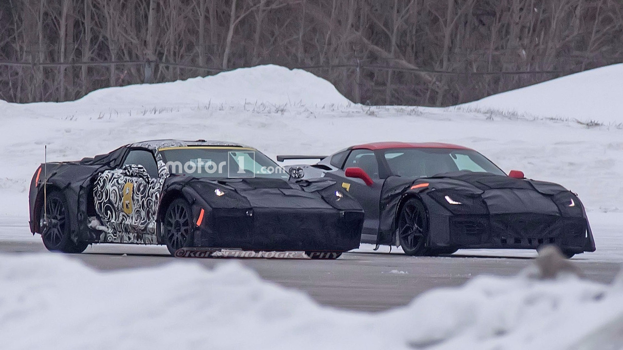 Chevy mid-engine Corvette spy pics