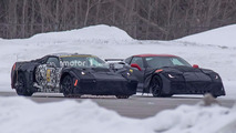 Chevy mid-engine Corvette spy pics