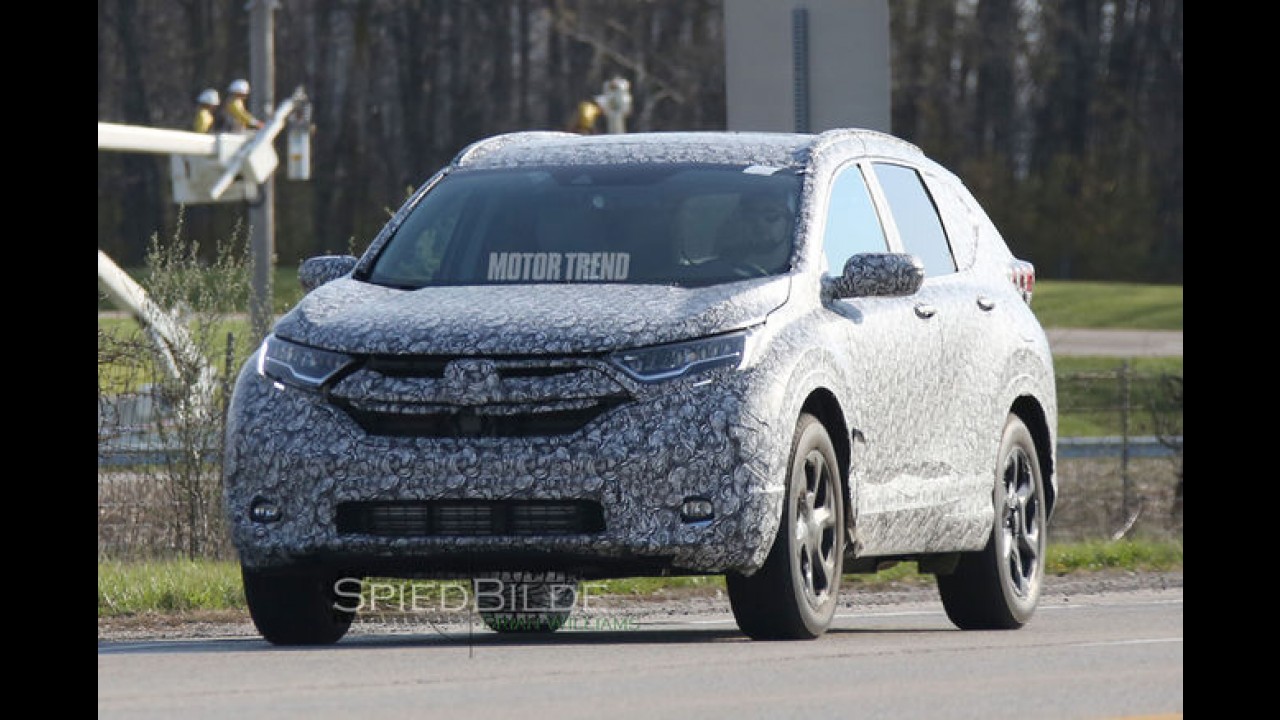 Nova geração do Honda CR-V será feita sobre a base do Civic - projeção