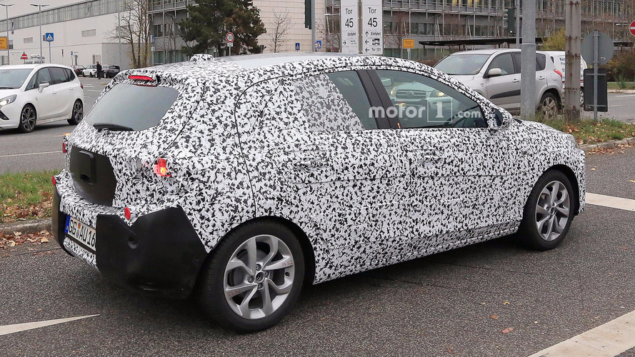 Opel Corsa Spy Photos