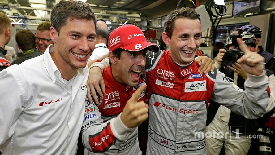 Pole position : #8 Audi Sport Team Joest Audi R18: Lucas di Grassi, Loic Duval, Oliver Jarvis