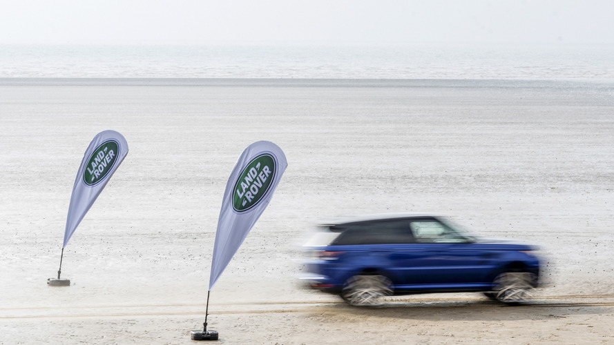 Land Rover Range Rover Sport SVR low friction surfaces test