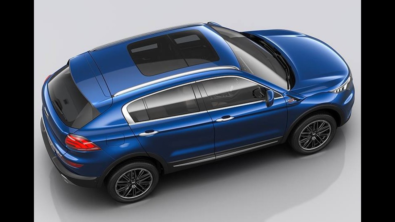 Qoros 5 SUV é revelado em primeiras fotos oficiais