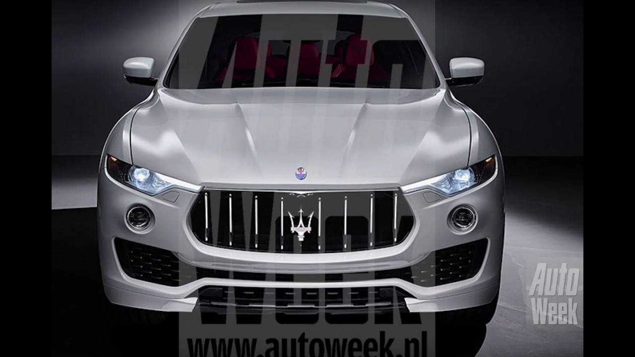 Vazou: este é o inédito Maserati Levante, primeiro SUV da marca