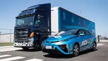 Toyota Australia mobile hydrogen filling station