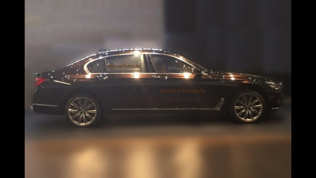 BMW mostra teaser do novo Série 7, que estreia semana que vem