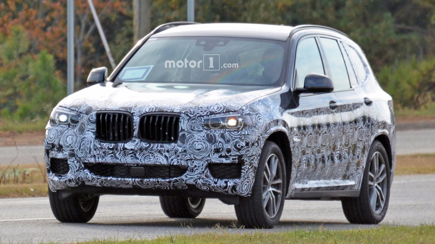 2018 BMW X3 spy photo