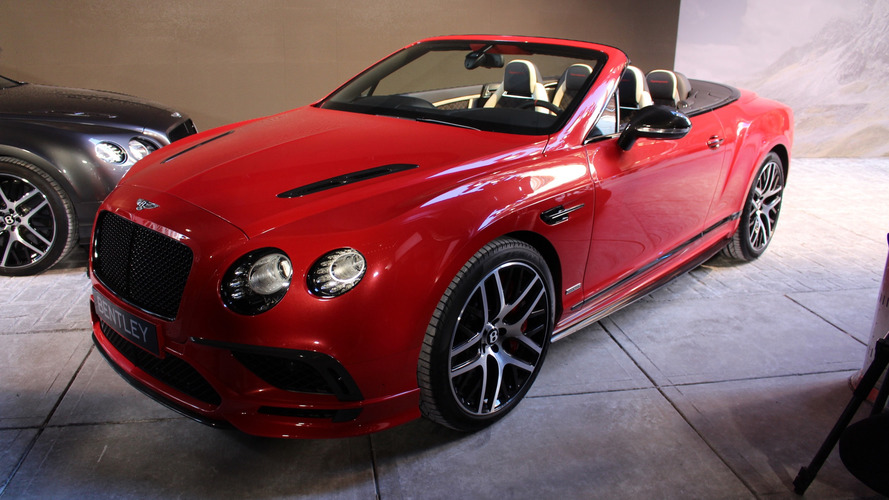 Détroit 2017 - La Bentley Continental Supersport enlève le haut