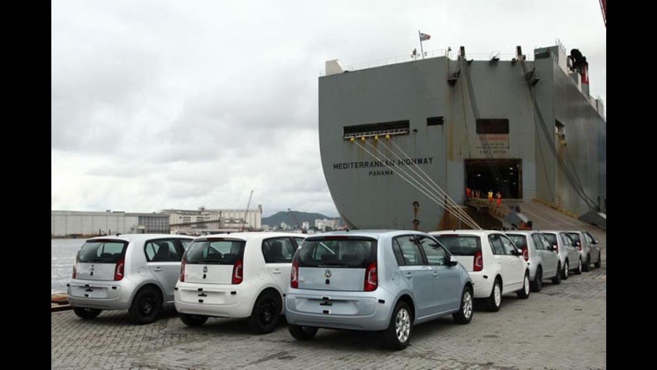 Volkswagen exporta primeiras unidades do up! para a Argentina