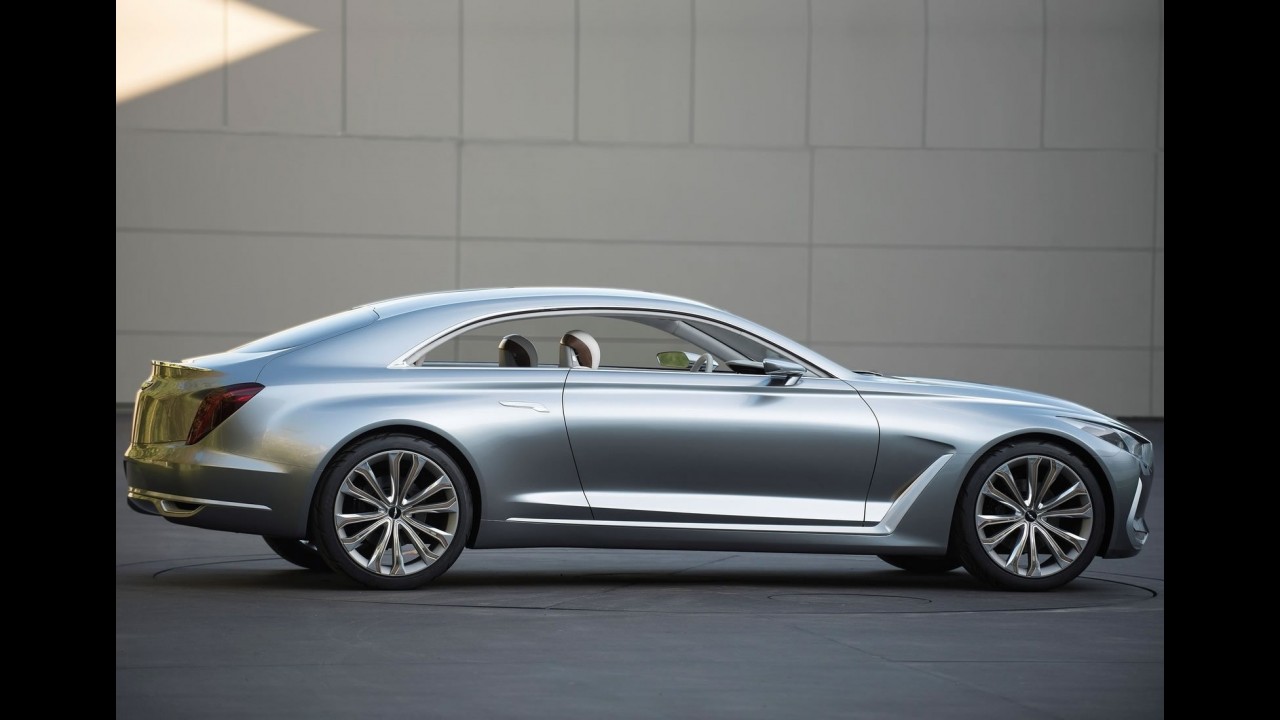 Hyundai Vision G Concept tem até ouro para antecipar novo Genesis
