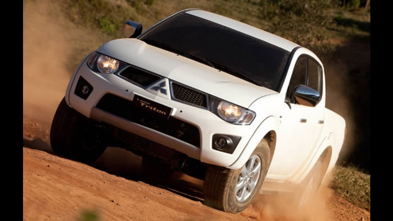 Picape Mitsubishi L200 Triton 2011 chega com novidades