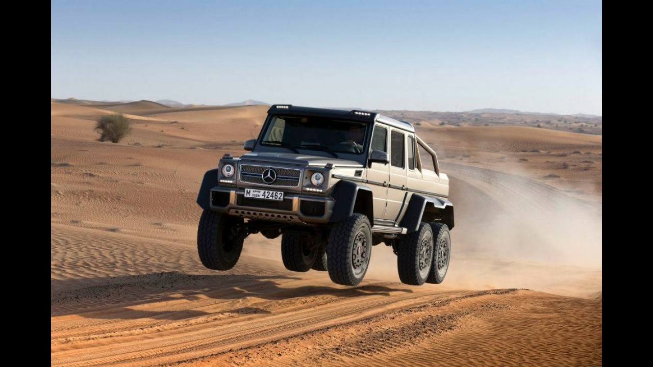 Mercedes-Benz confirma produção do monstruoso G63 AMG 6x6