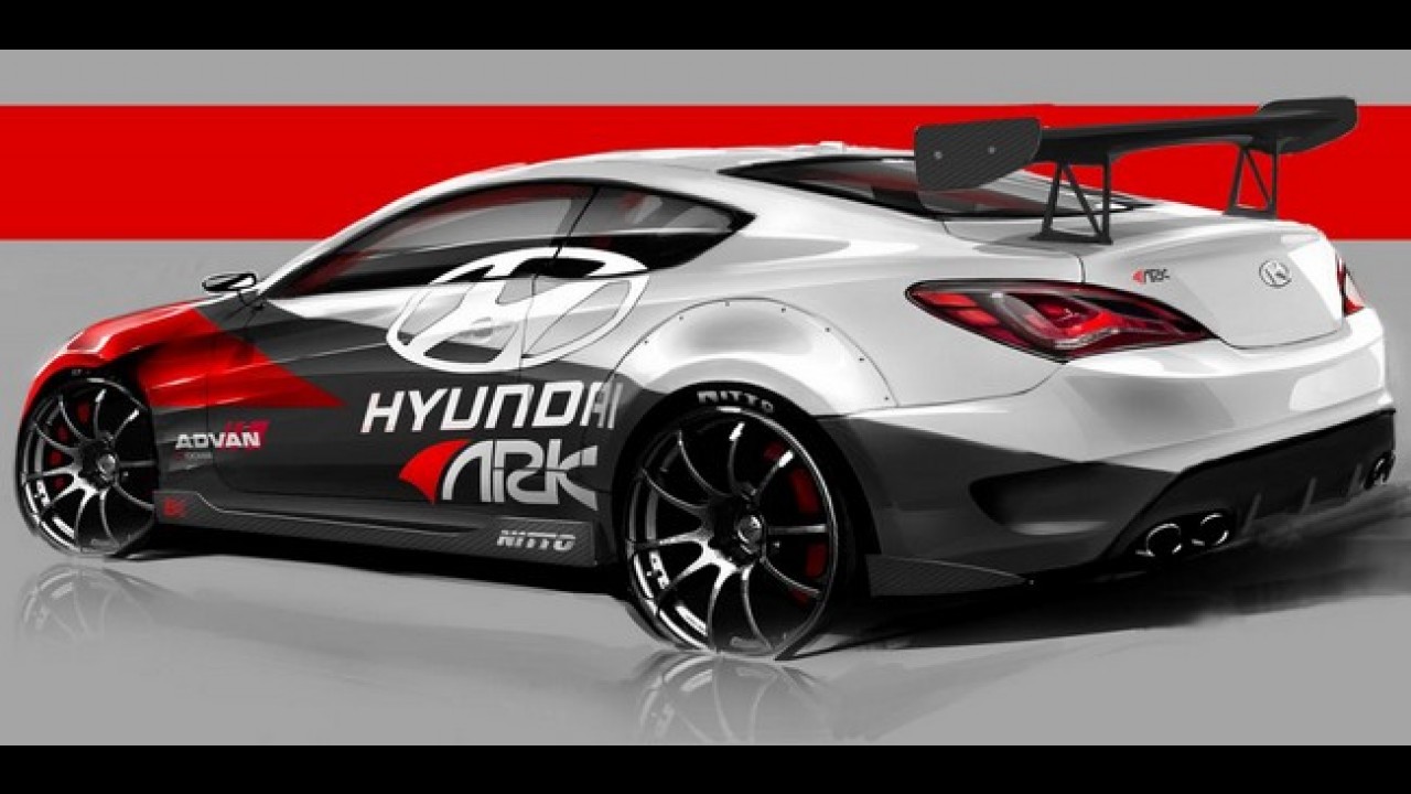 Hyundai Genesis Coupe R-Spec by Ark será mostrado no SEMA