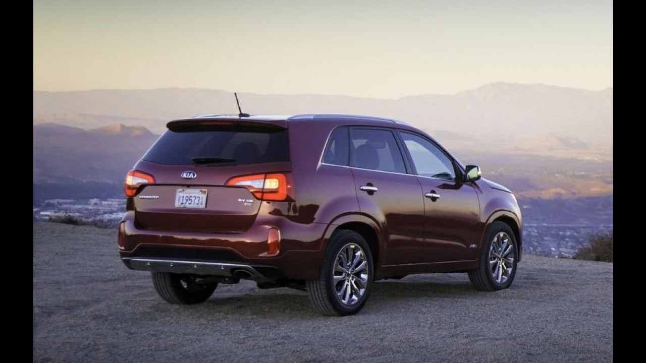 Novo Kia Sorento para o mercado norte-americano também está sendo apresentado em Los Angeles