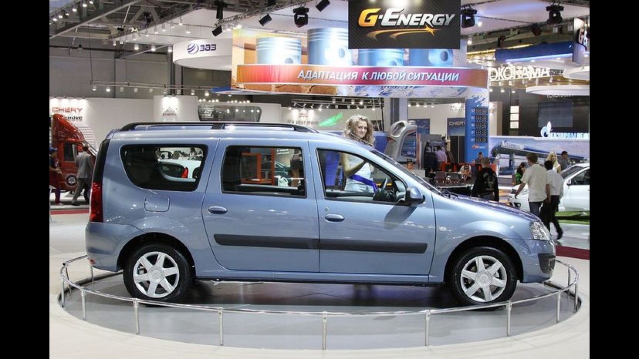 Dacia Logan MCV será apresentada como Lada Largus na Salão de Moscou
