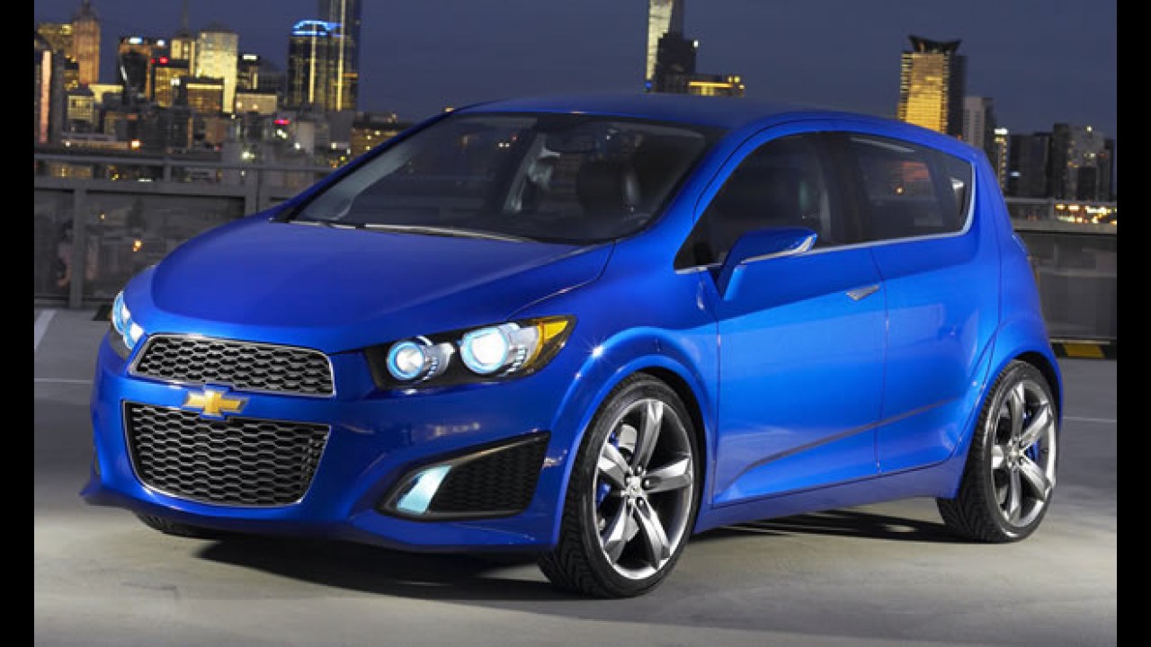 Irmão do Agile: GM apresenta o Chevrolet Aveo RS Concept em Detroit