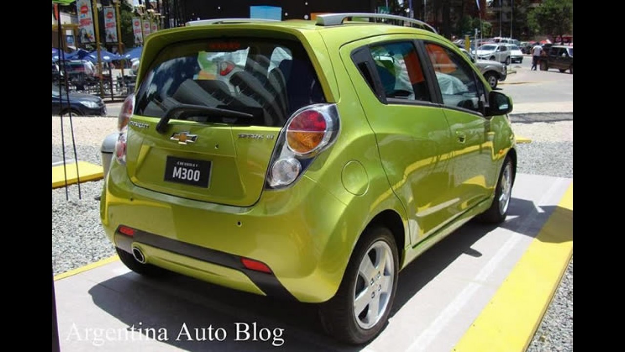Novo Celta 2012: Chevrolet Spark já é mostrado na Argentina
