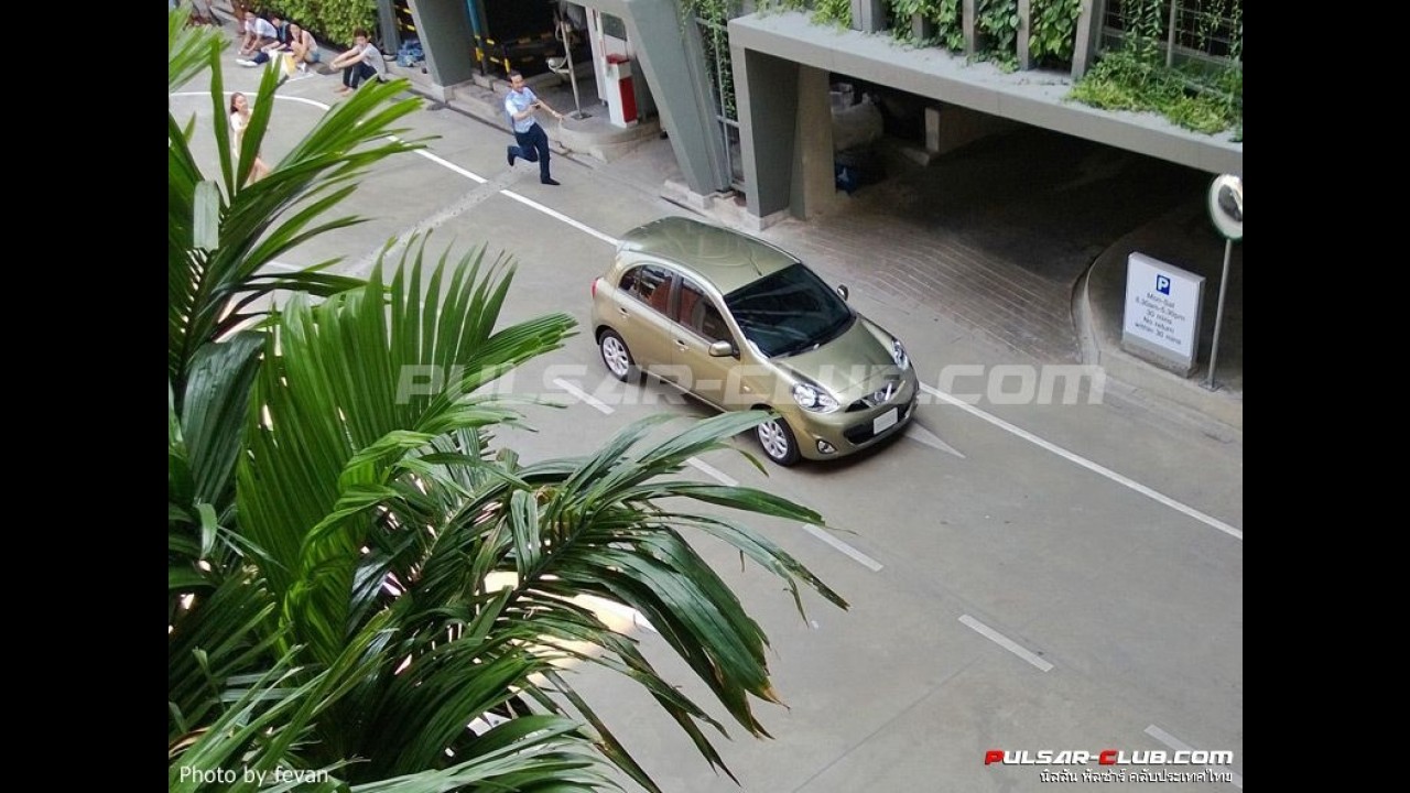 Segredo: Nissan March reestilizado é flagrado sem disfarces