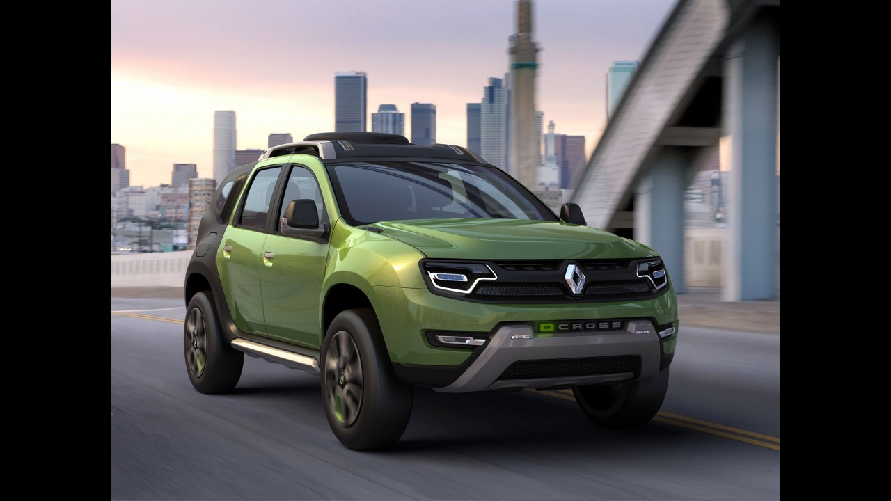 Projeção CARPLACE antecipa o Renault Duster 2014 - veja também os novos Sandero e Logan