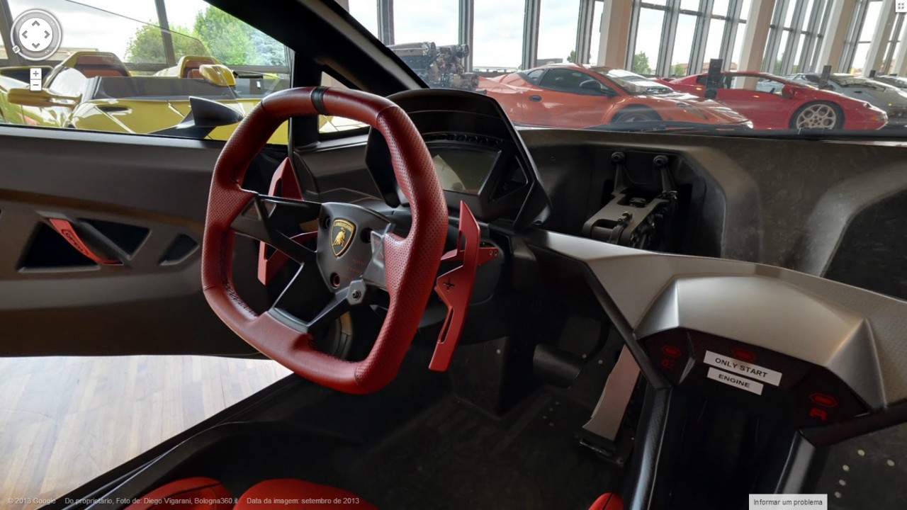 Agora você pode visitar o museu da Lamborghini de qualquer lugar do mundo
