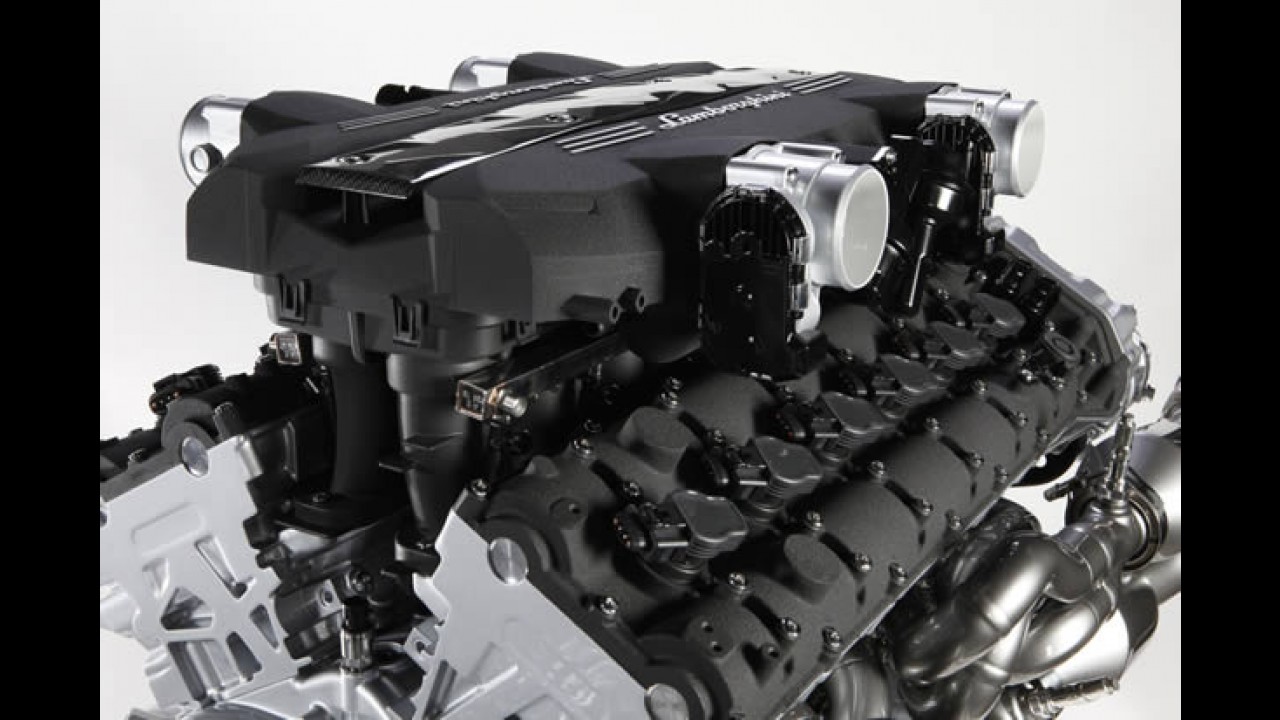 Lamborghini mostra o novo motor 6.5L V12 de 700 cv e novo câmbio ISR