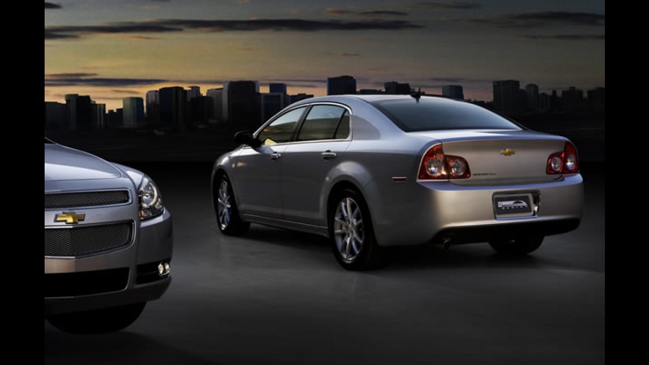 Chevrolet confirma lançamento do Malibu em junho no Brasil
