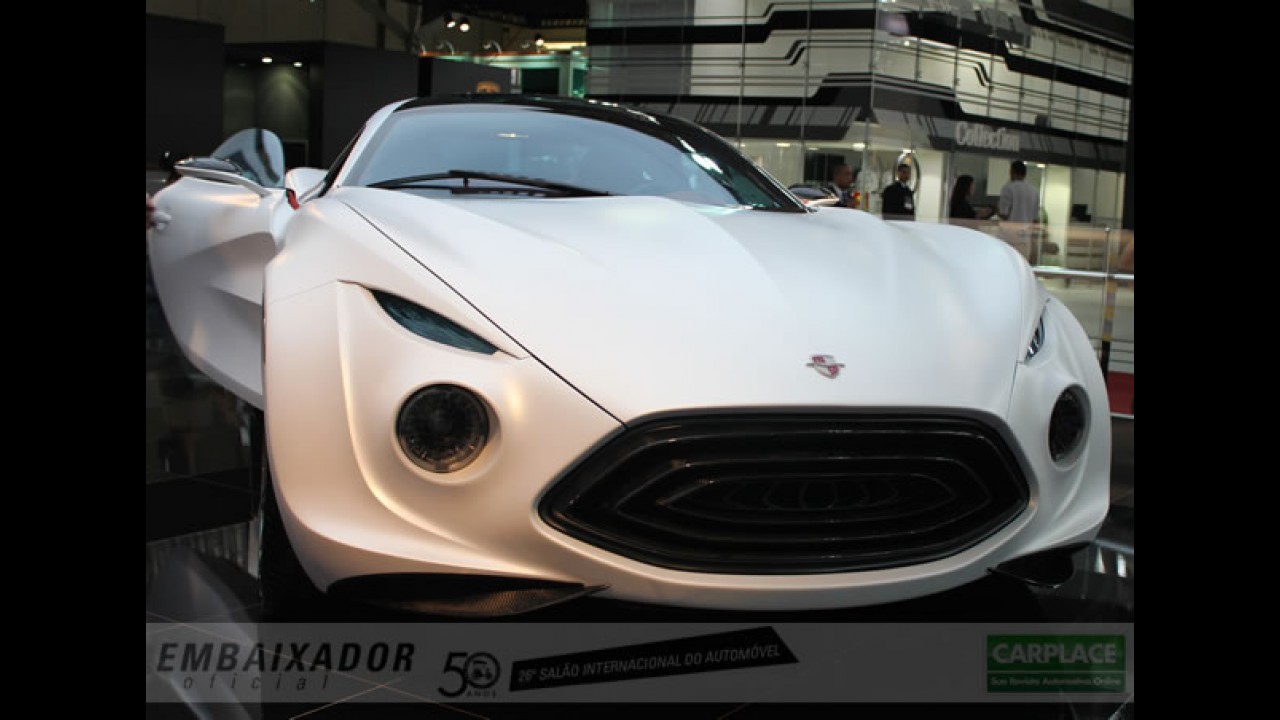 Vorax - Fotos do superesportivo brasileiro no Salão do Automóvel