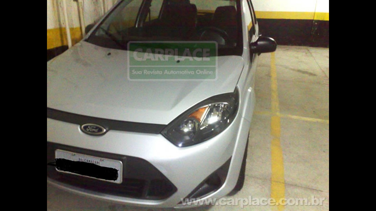 Segredo? Leitor flagra o Novo Ford Fiesta 2011 sem camuflagem em garagem de prédio