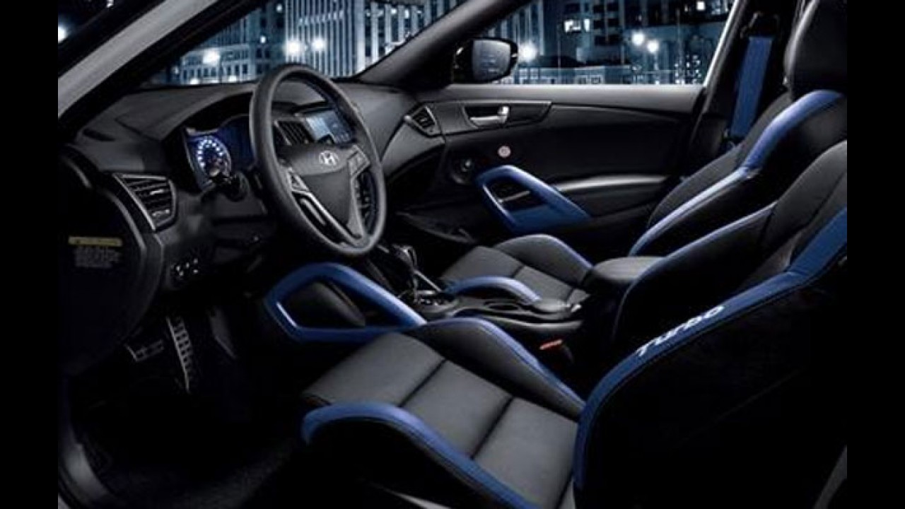 Veloster Turbo reestilizado estreia câmbio de dupla embreagem