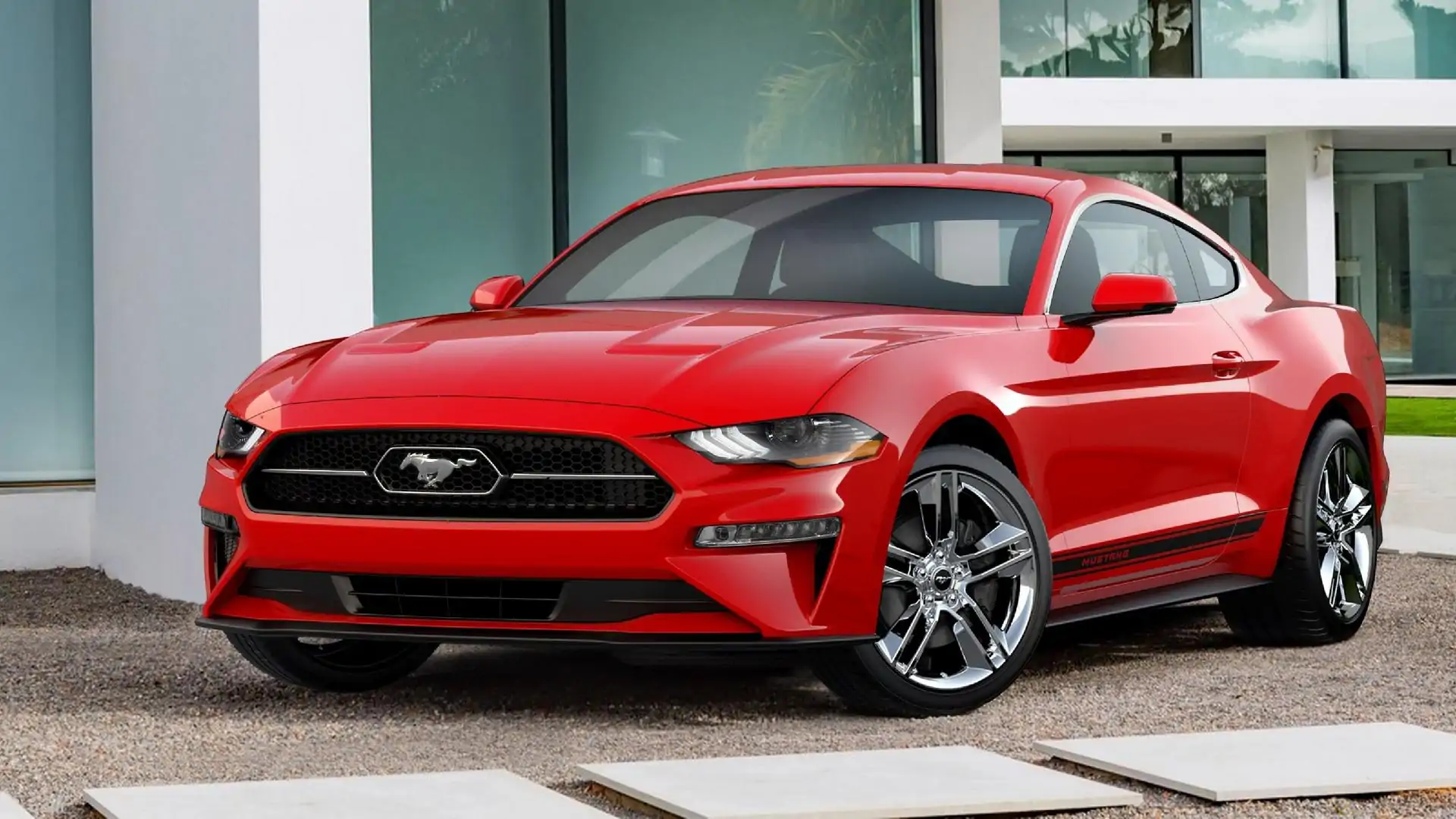 2022 ford mustang v6 wallpaper