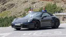 Porsche 911 Convertible Spy Pics