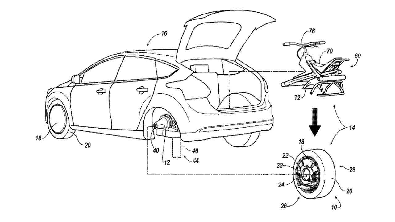 Ford Patents Batman-Like Electric Unicycle