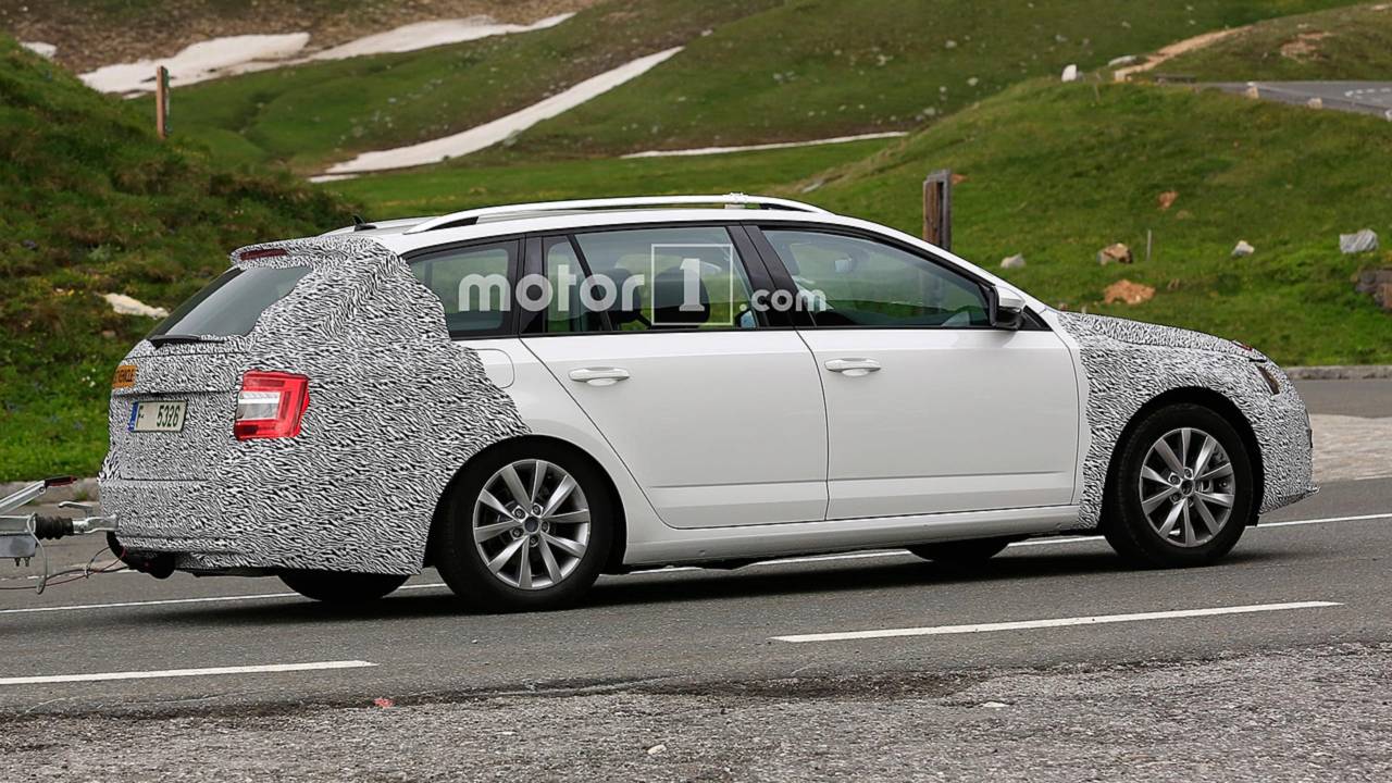 2020 Skoda Octavia Test Mule