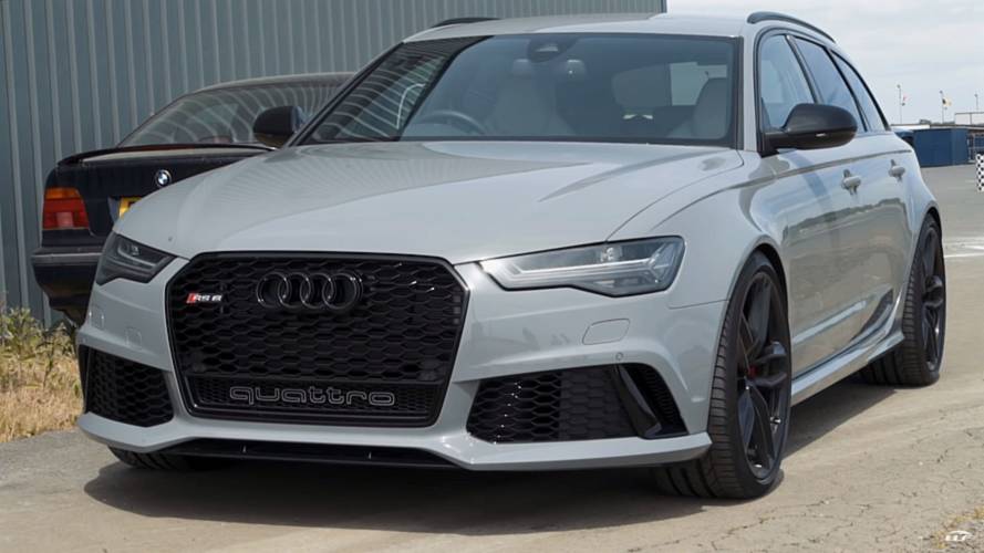 600-HP VW Golf R vs Audi RS6 Avant