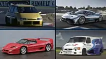 Coches con motor de F1