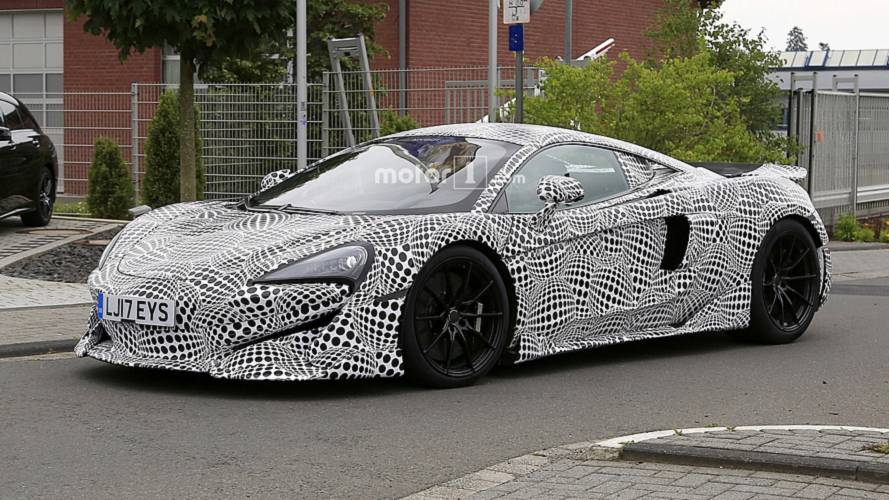 McLaren 600LT spy photo