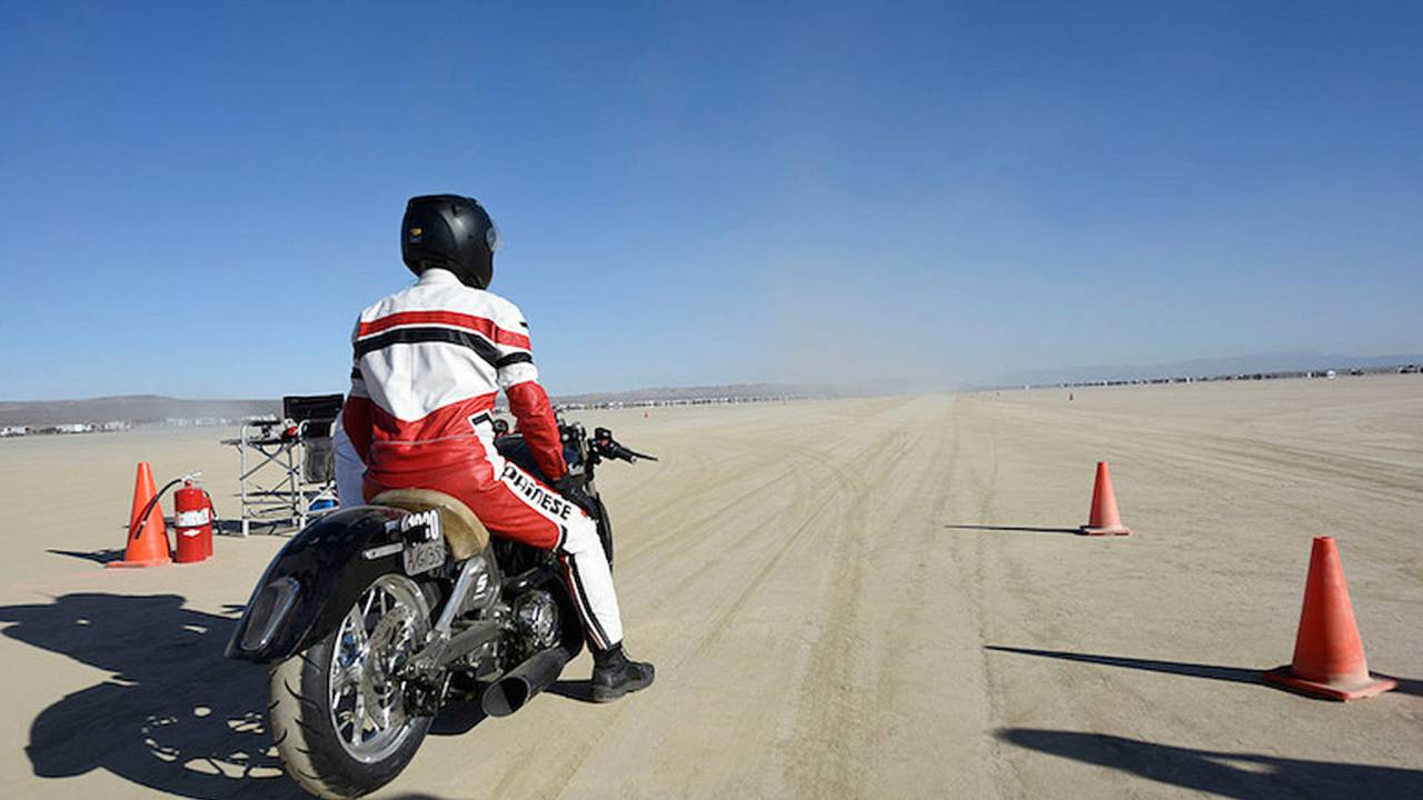 Indian Motorcycle Team Pursues Land Speed Racing