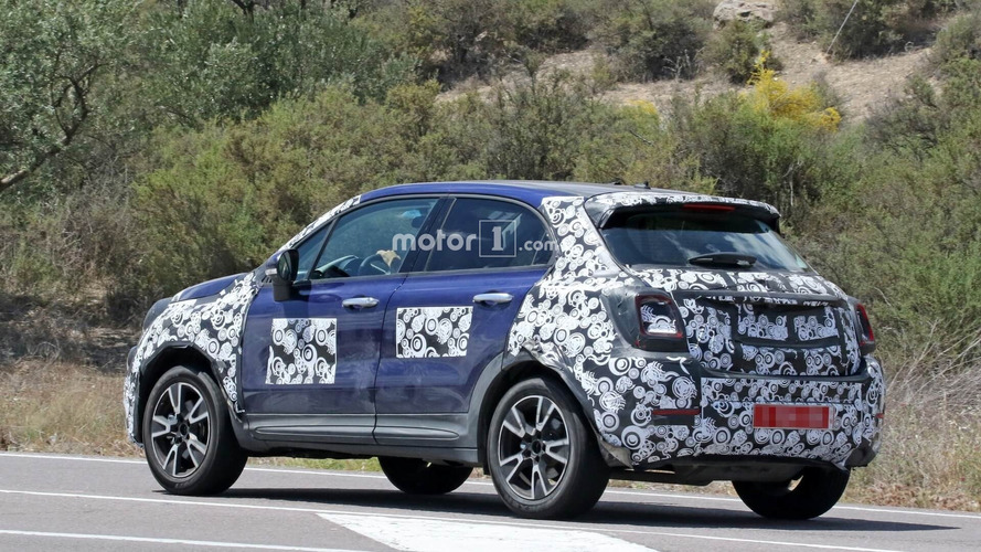 2019 Fiat 500X facelift spy photo